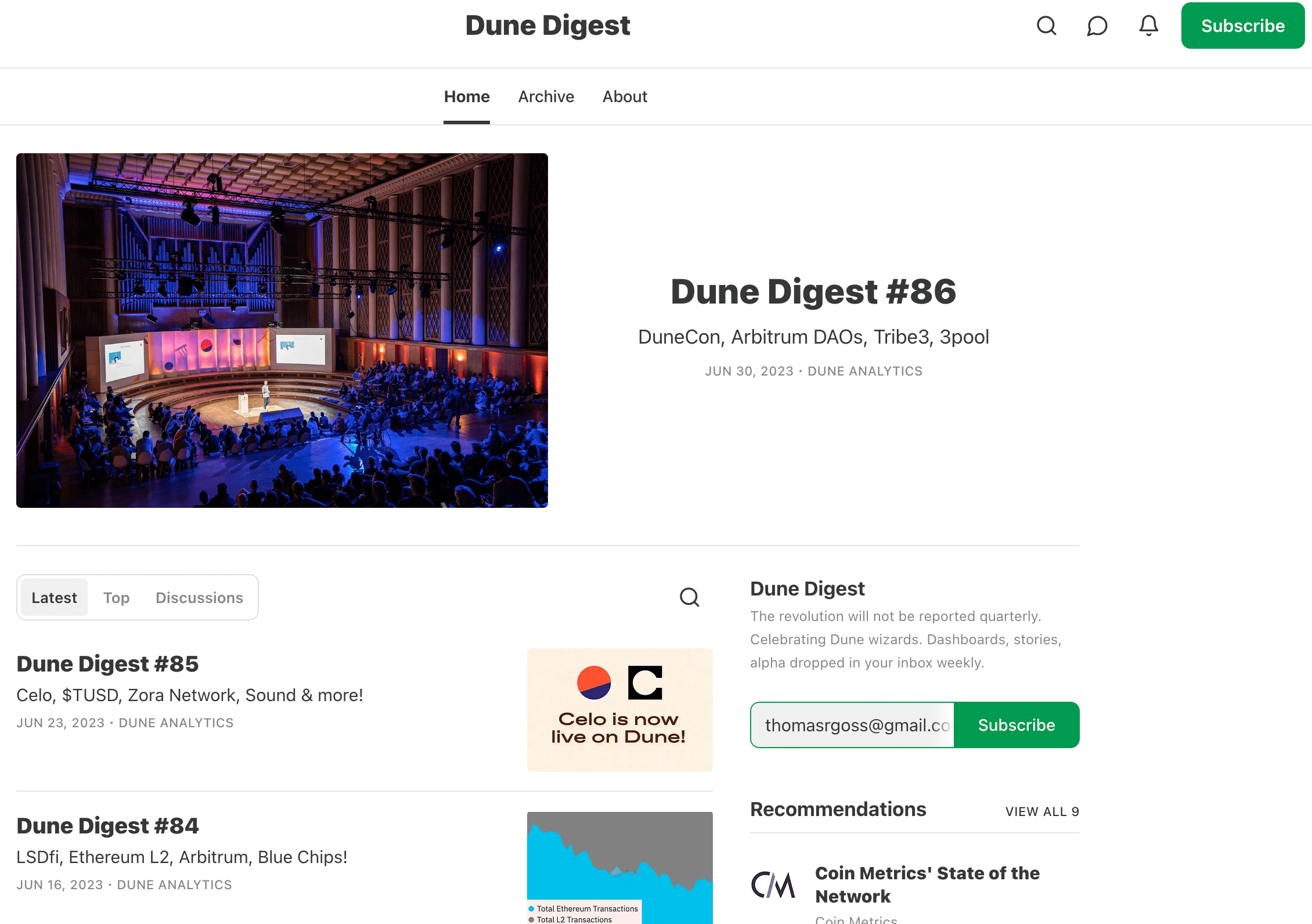 Dune Digest